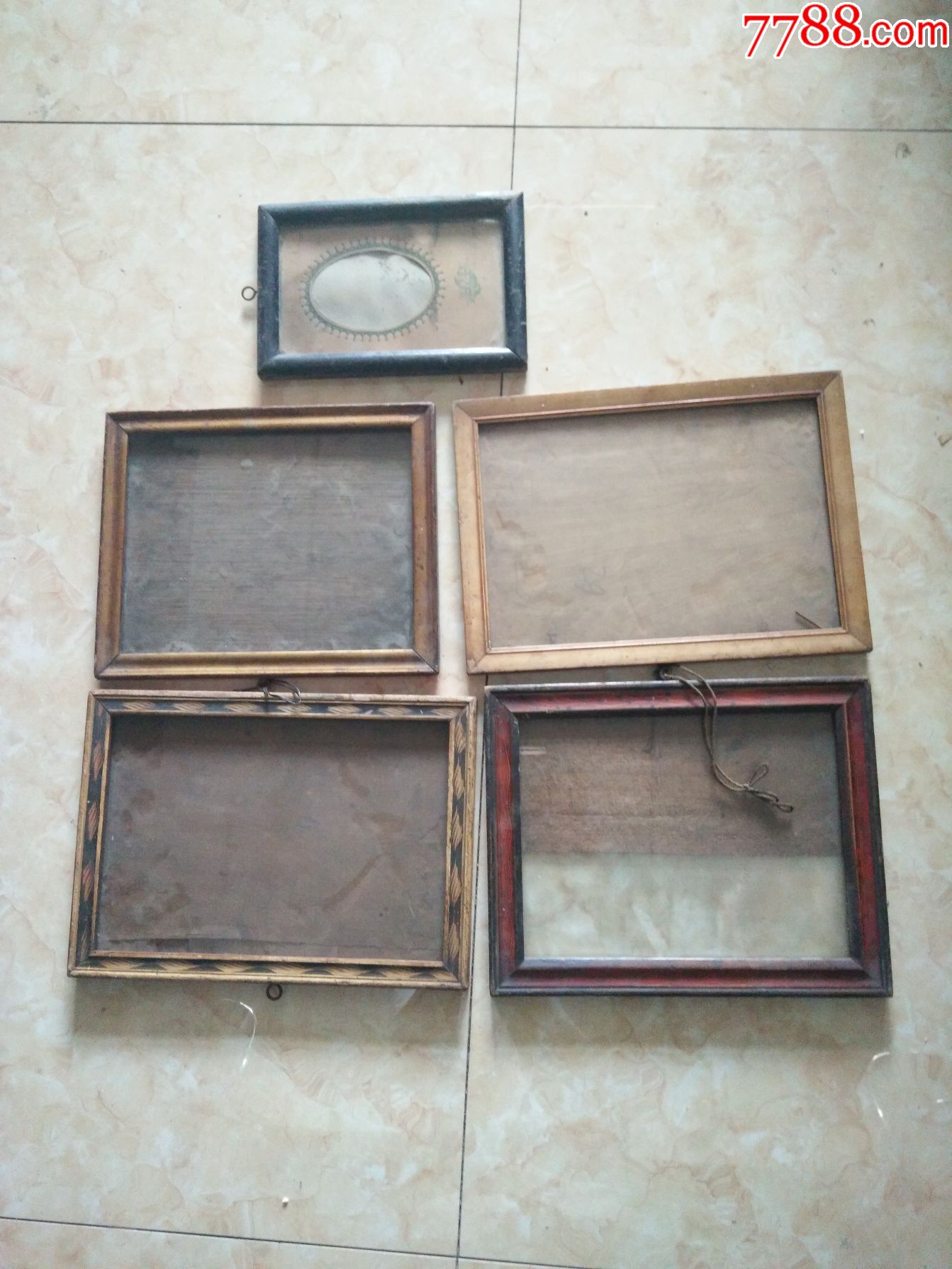 民国木相框8个