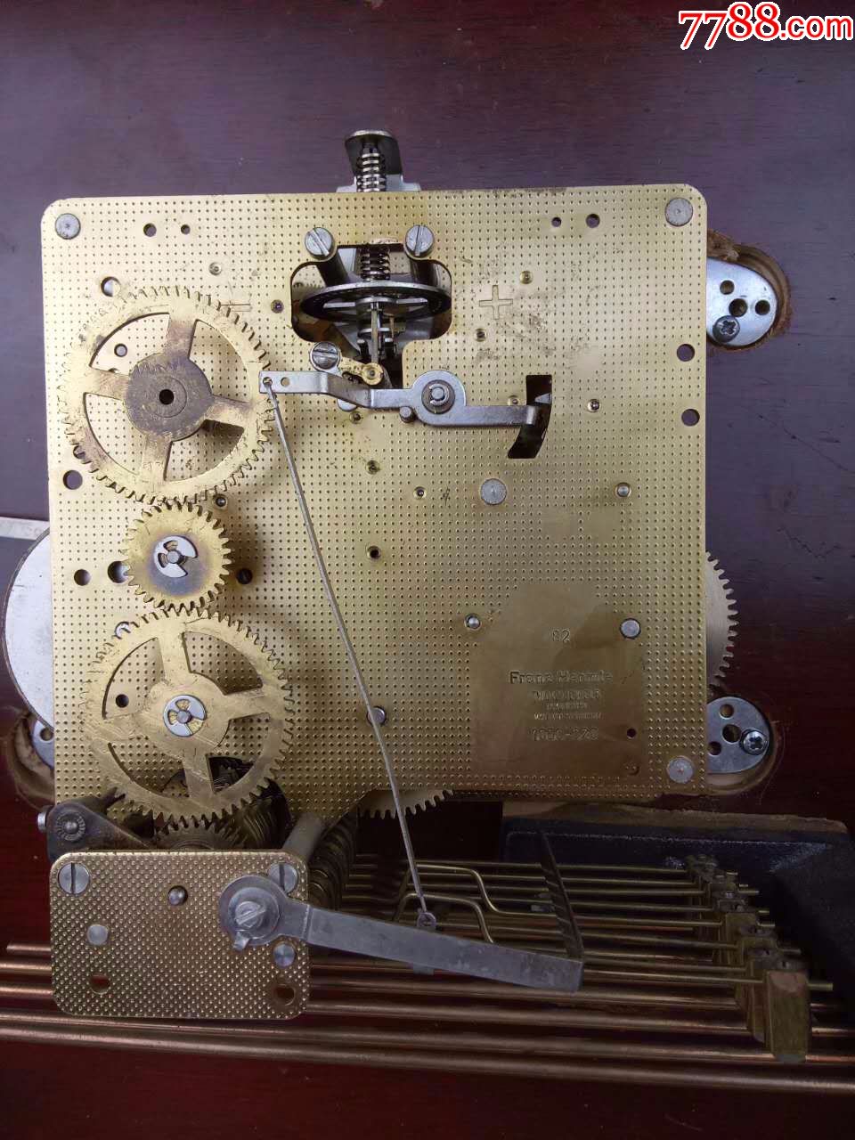 【顶级八音】德国名牌【赫姆勒】【2钻机芯】音乐座钟【三种音乐】