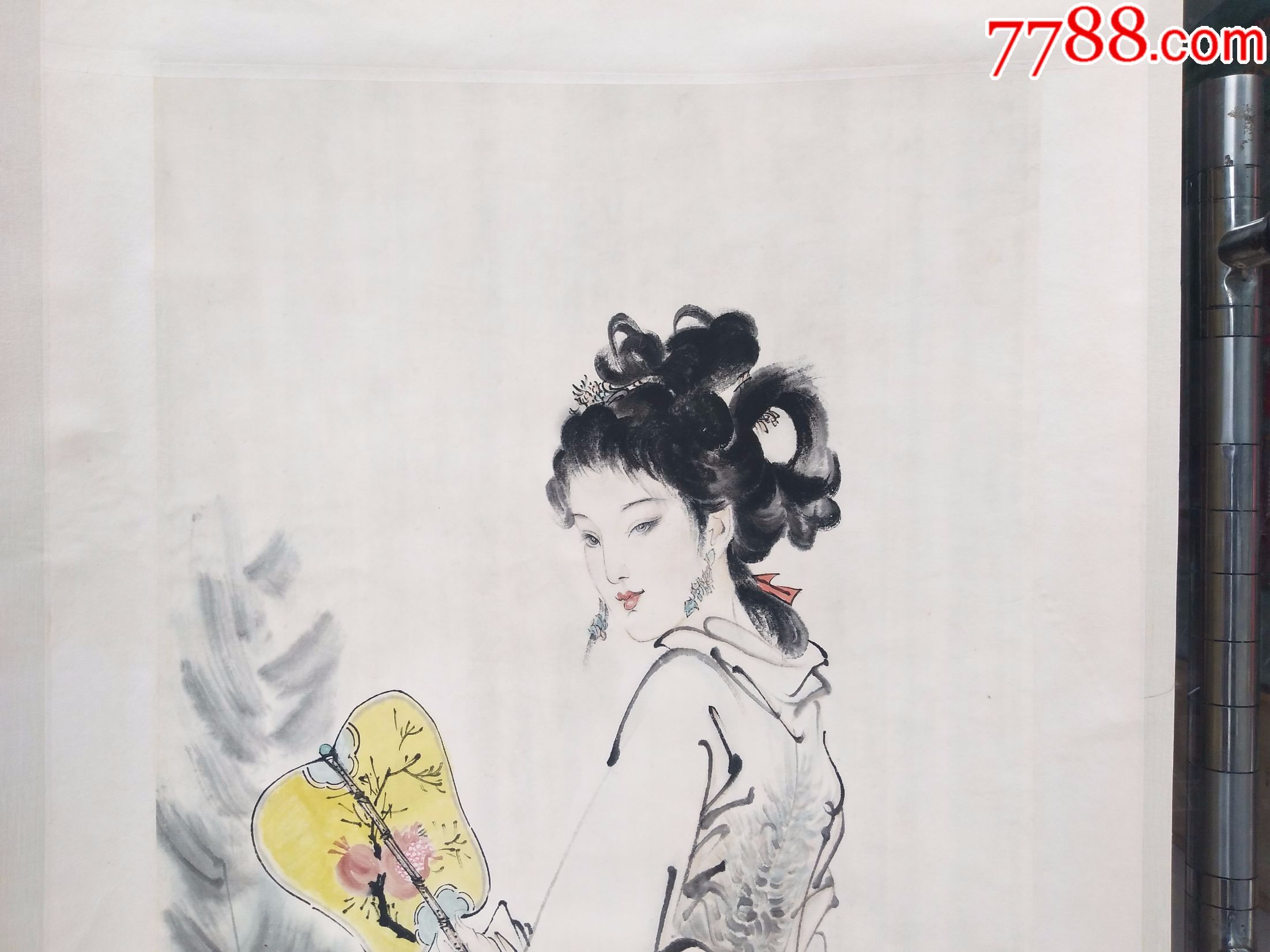 名人字画(160*60仕女画原画)