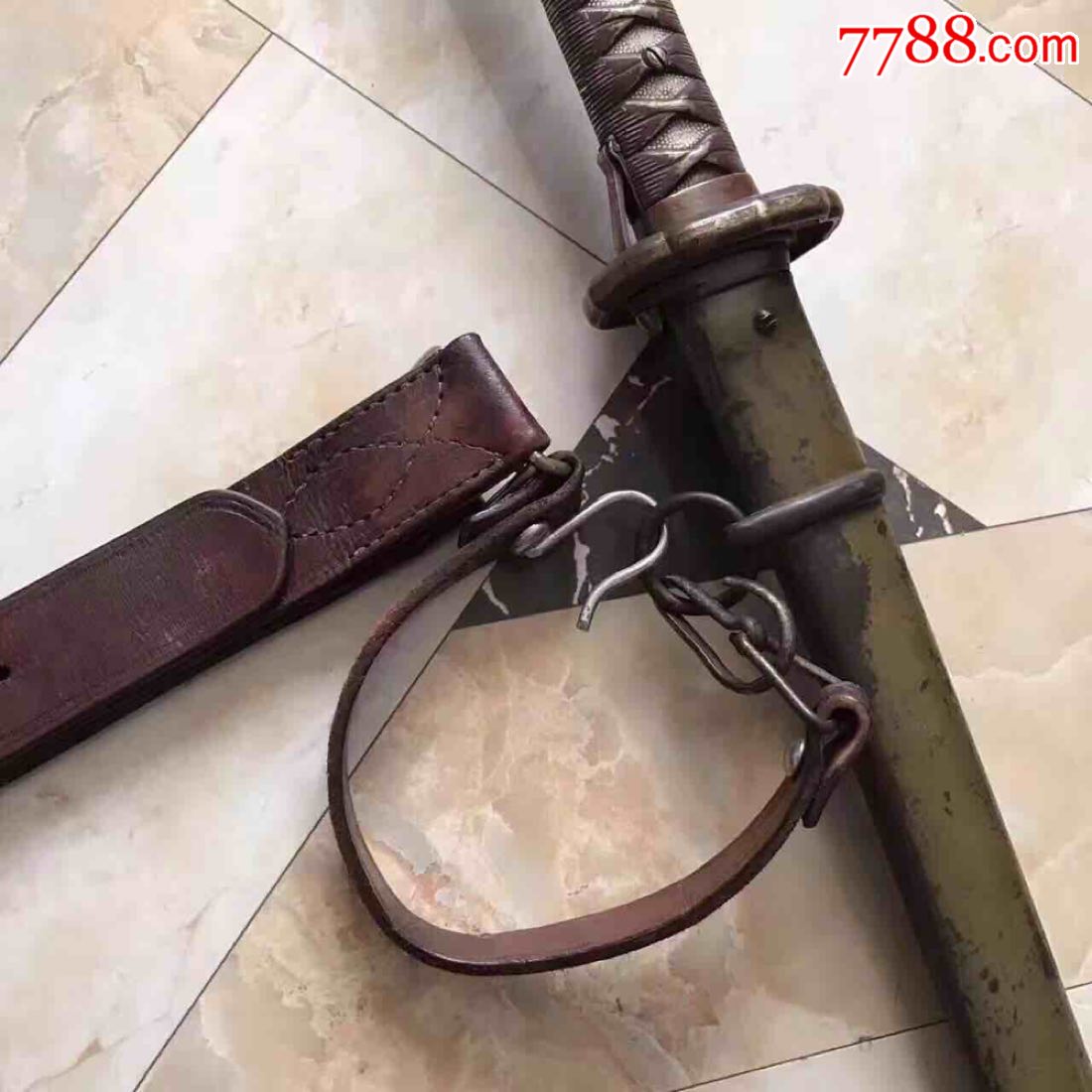 二战日军下士官腰带全品原品全品(95,32军*腰带)