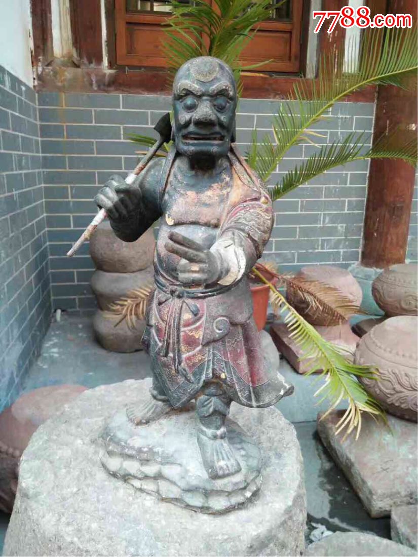 清代沙县工木雕---太保公神像