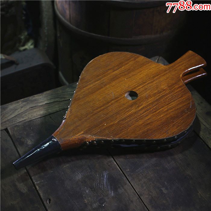 皮老虎鼓风器红旗牌手风器影视道具摆件挂件