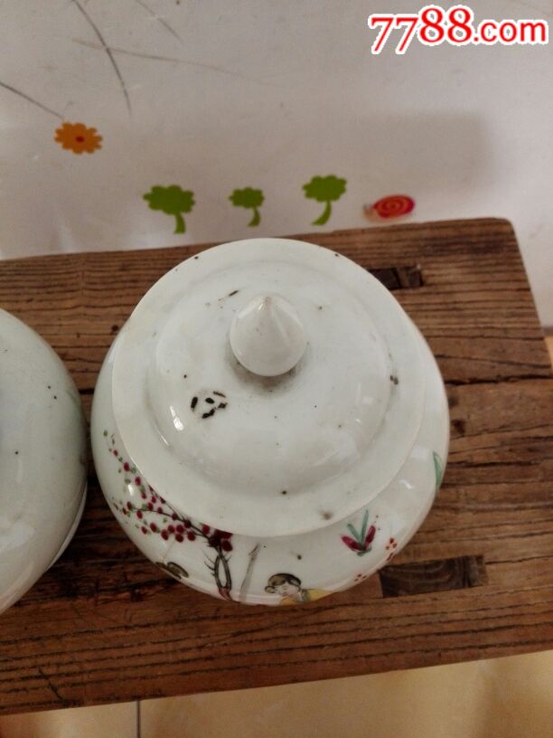 民国名家江西王利生作品仕女图将军罐一对