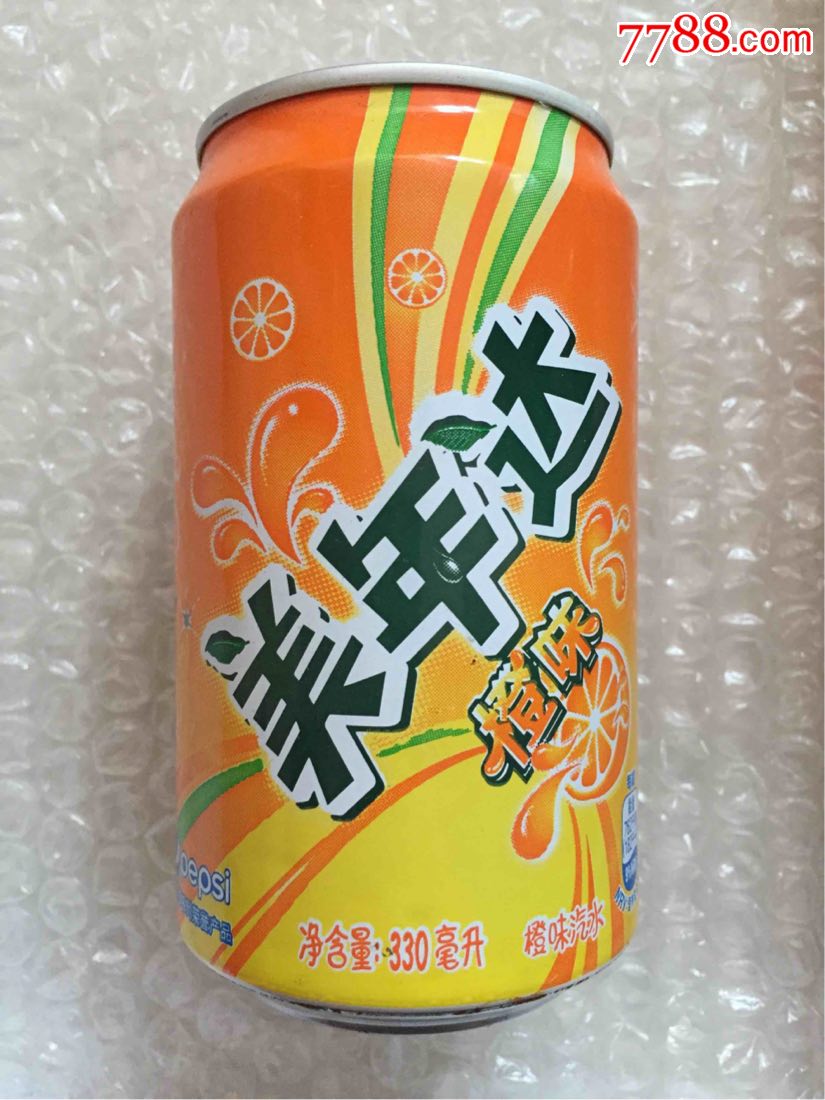 美年达易拉罐