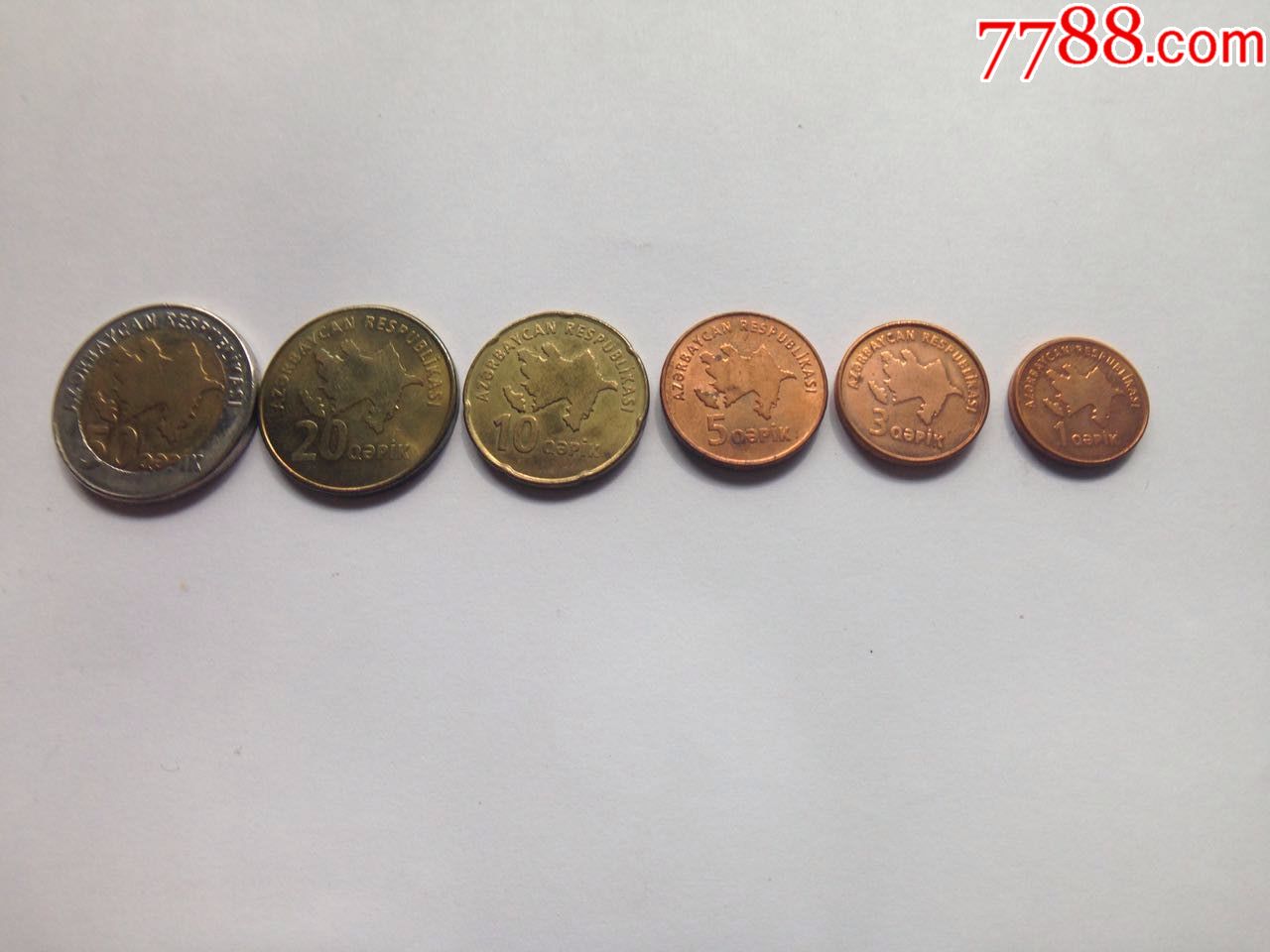 阿塞拜疆硬币图片