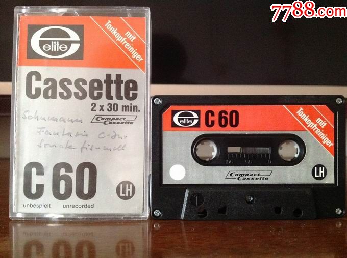 西德一类带二手磁带,价格是一盒的价格