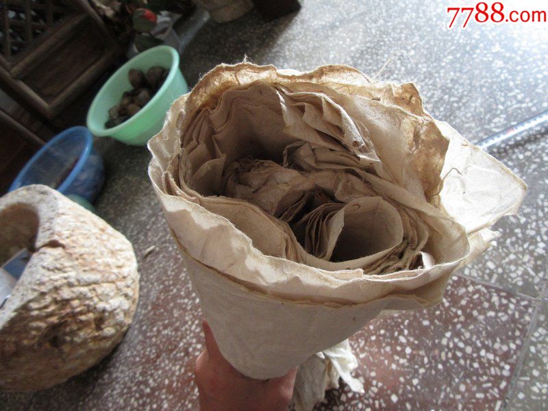 老手工棉纸一小捆