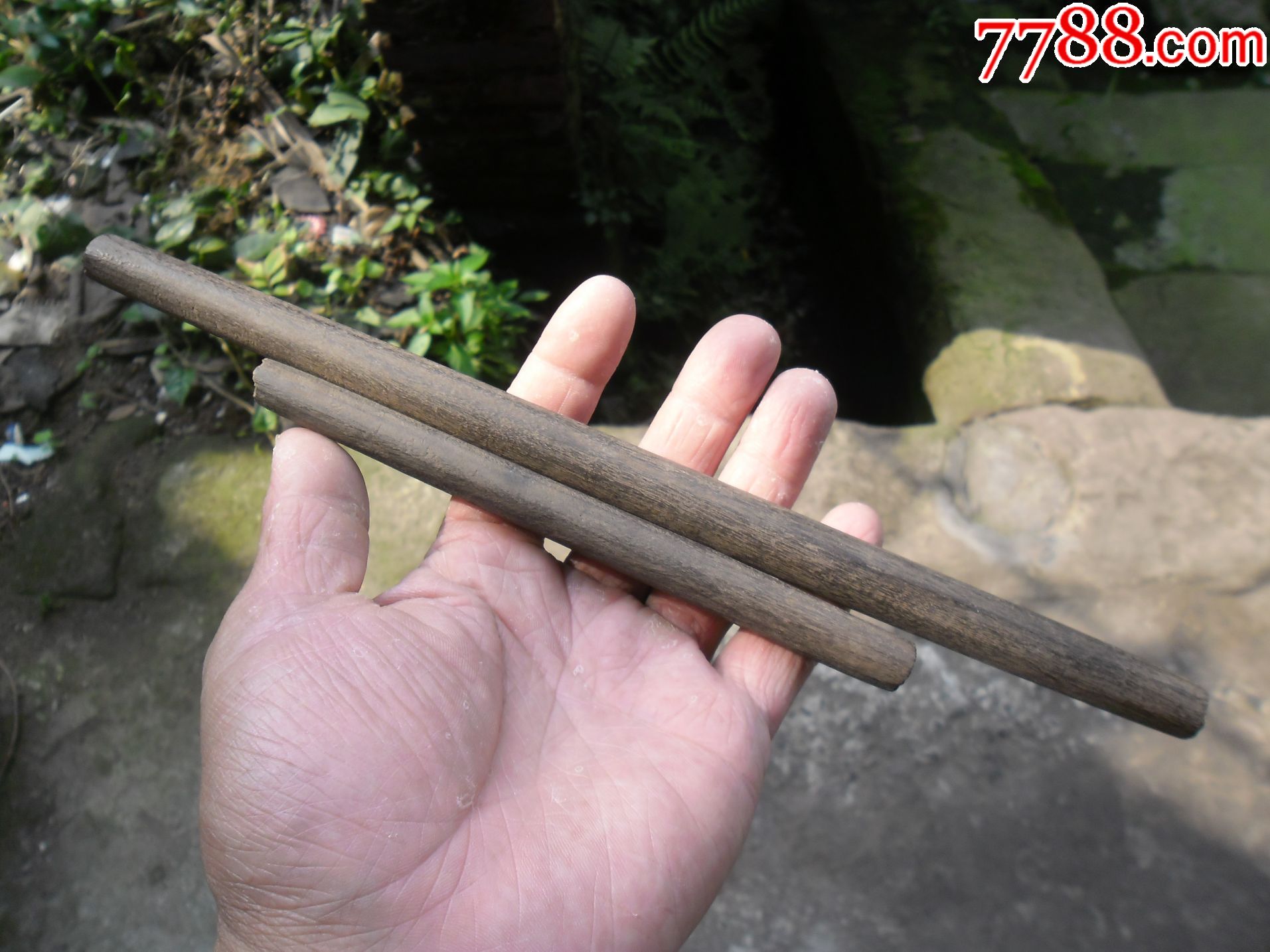 乌木烟杆2跟原木15厘米253厘米