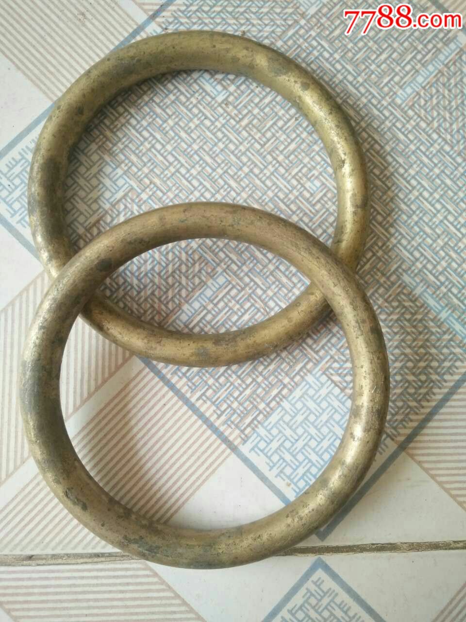 清代铜环