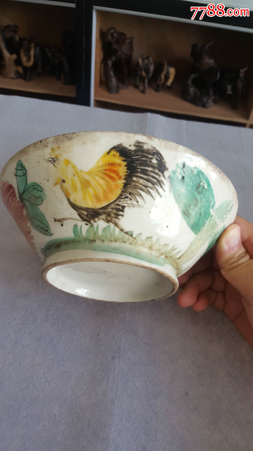 民国鸡公碗