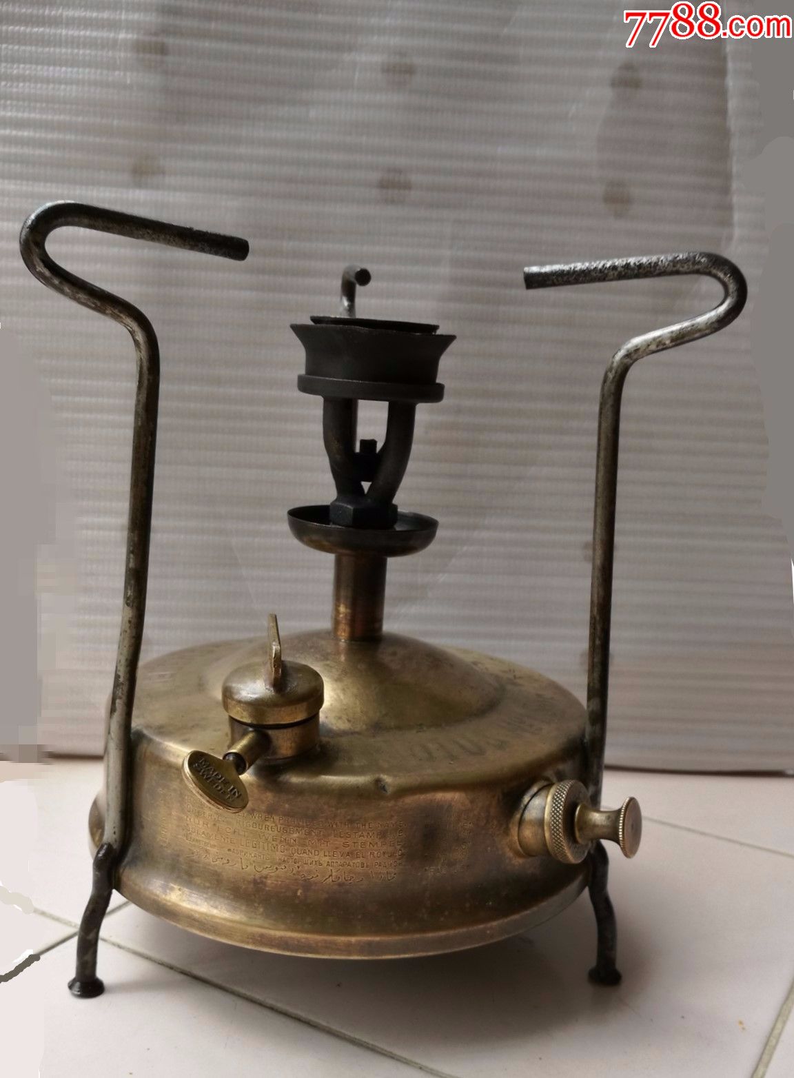 状态良好的民国瑞典radius煤油汽化炉