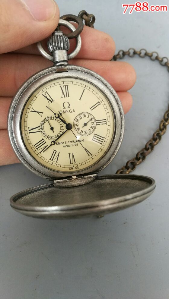 民国火车头机械怀表古玩收藏