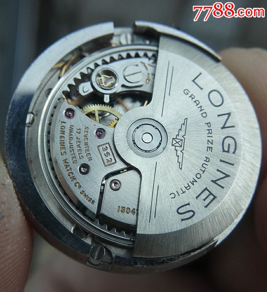 售完二手手表瑞士古董浪琴金奖轨道钻刻度八边形机械表