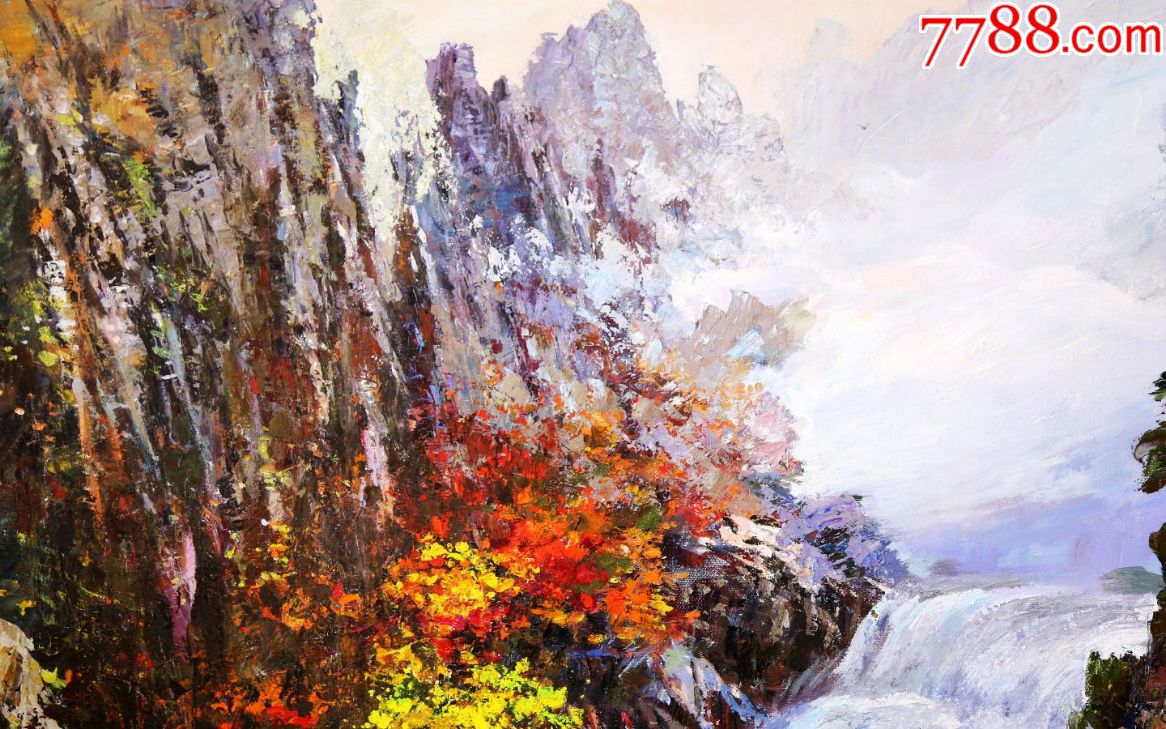 朝鲜一级艺术家名画家李华植