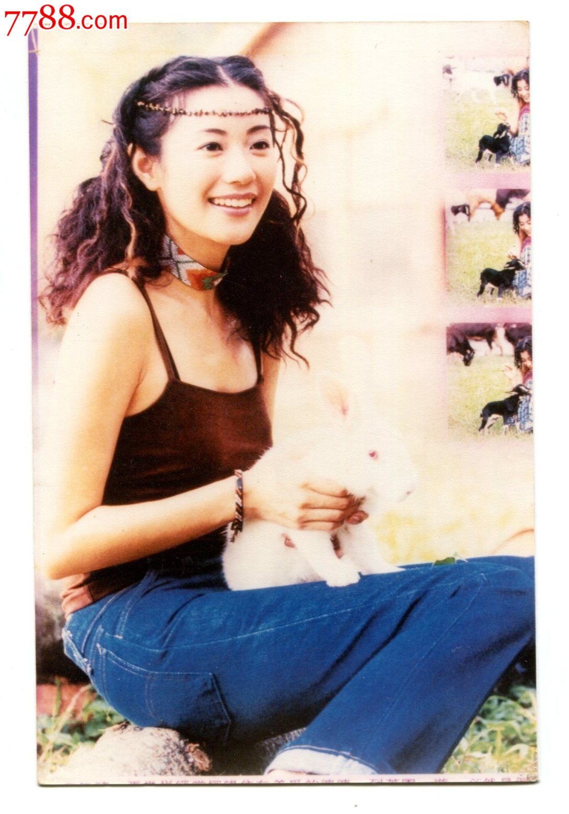 【明星照片】美女明星-香港才女-张燊悦-麻面