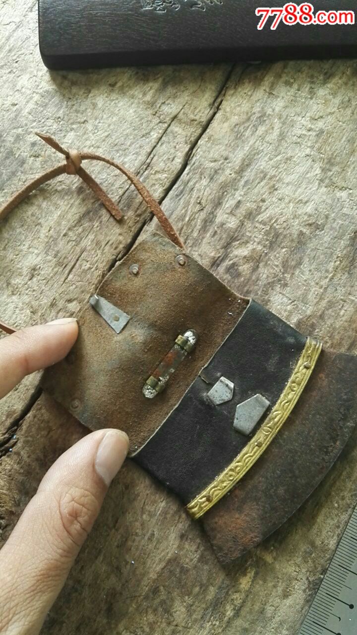 西藏钱包火镰火绒包包老包完整