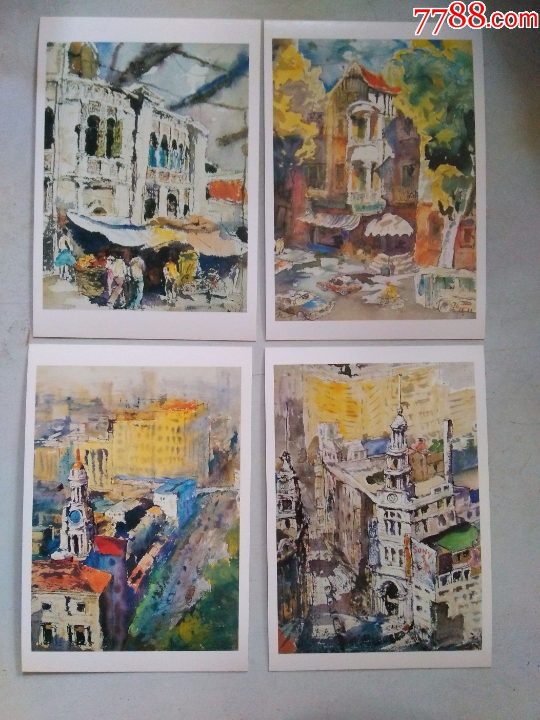 徐元章水彩艺术(明信片22张)