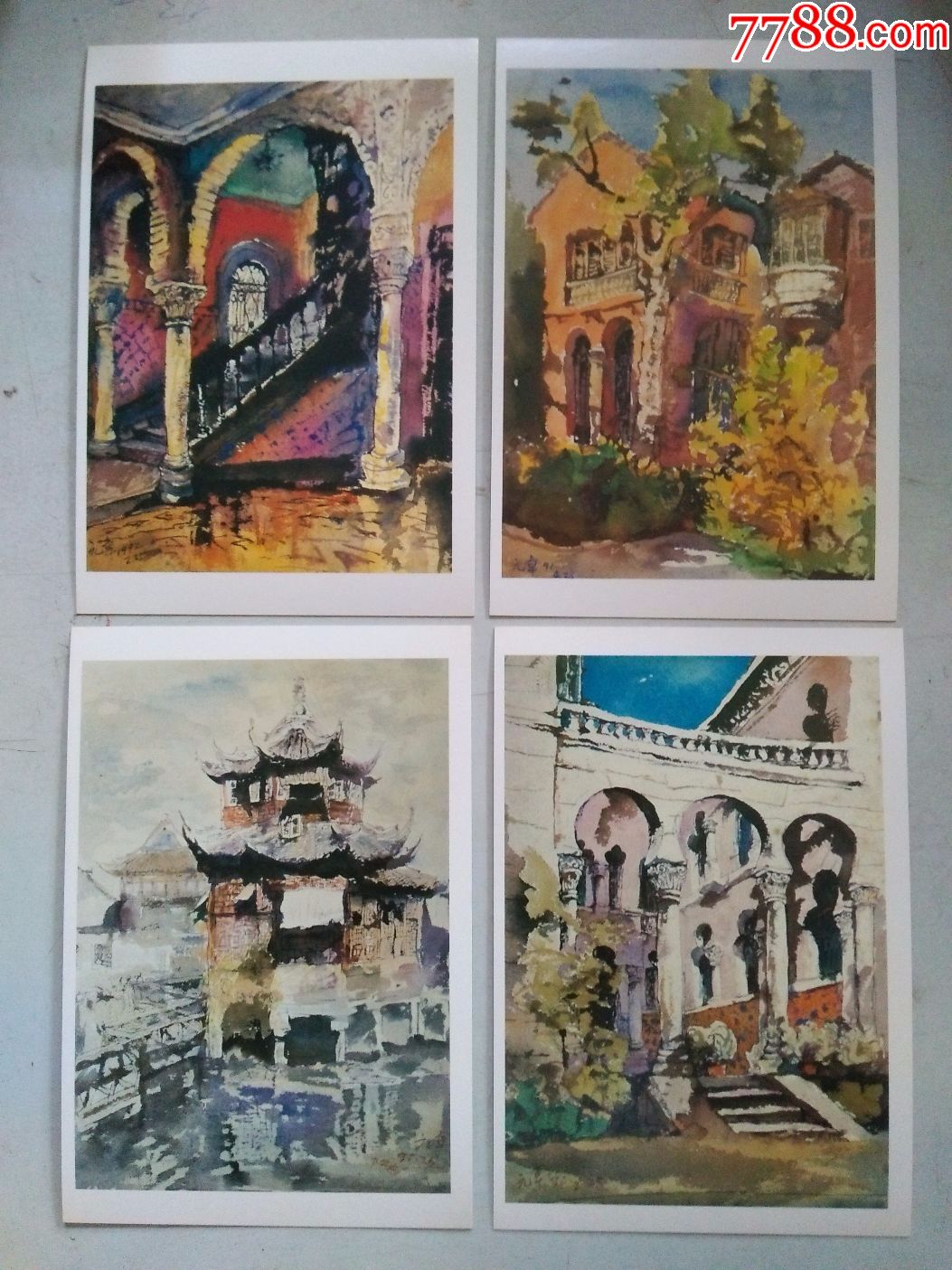 徐元章水彩艺术(明信片22张)