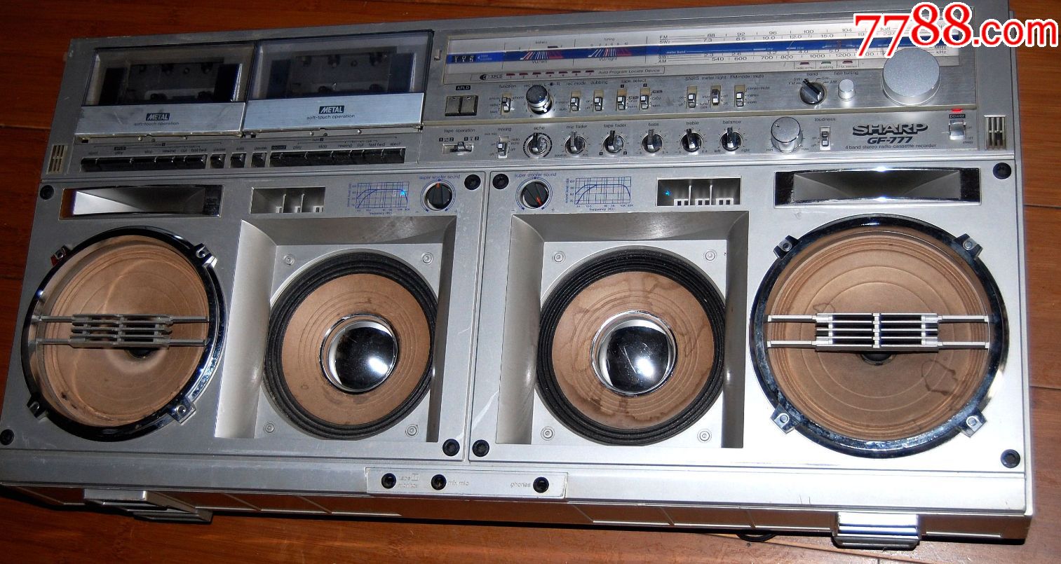 日本原装夏普777收录机.运费德邦到付