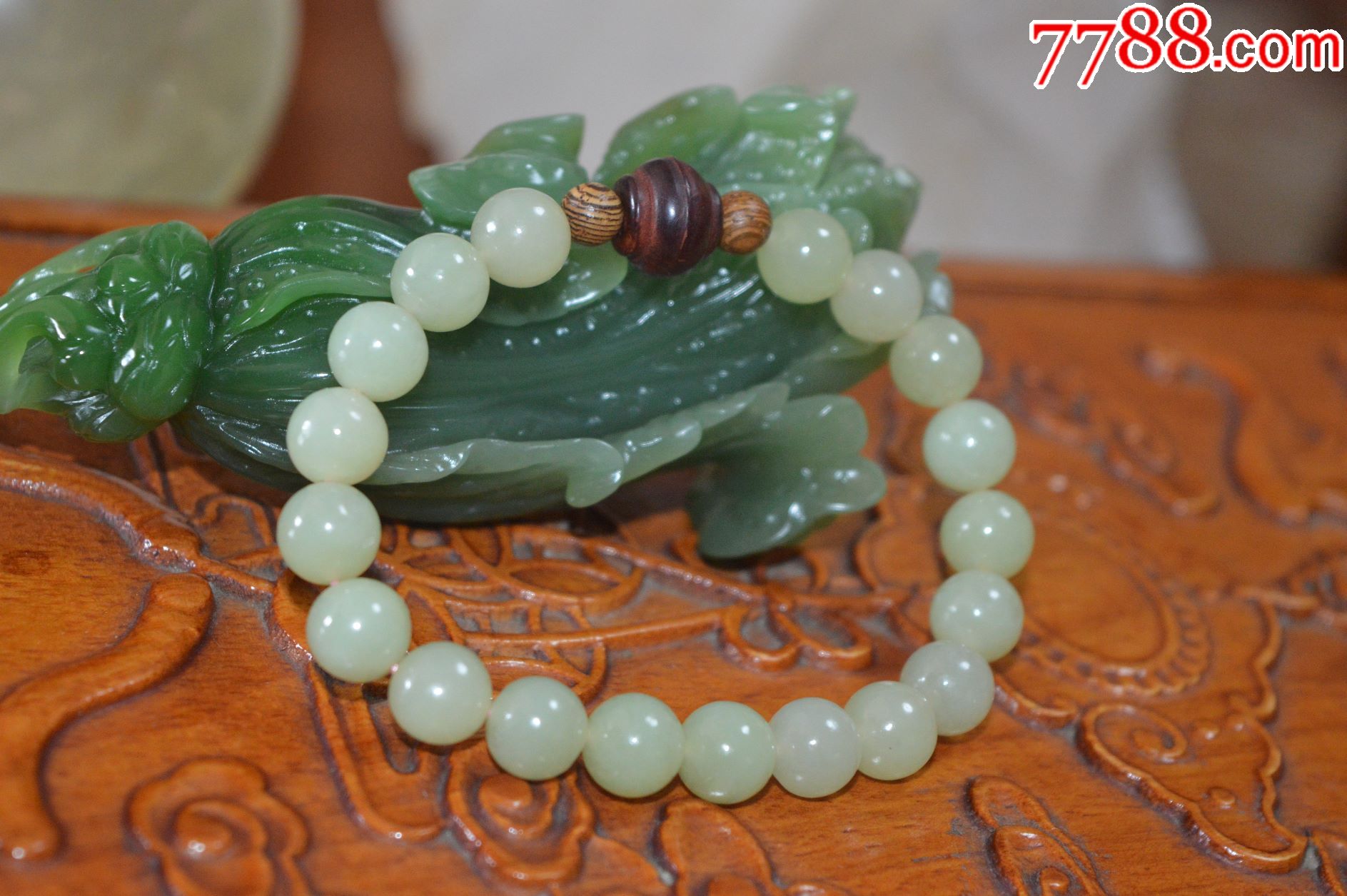 和田玉黄玉手串_和田玉_第2张_7788玉器收藏