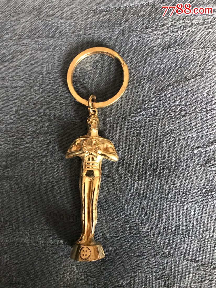 好莱坞金像,小金人钥匙链,10公分