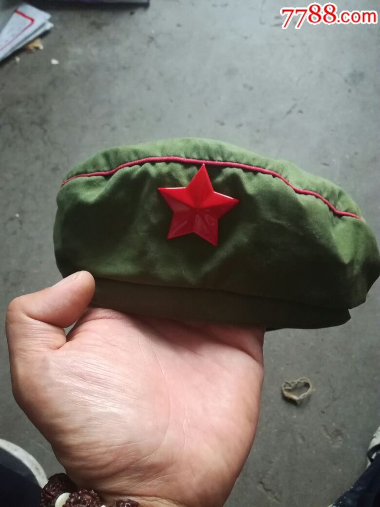 文革女兵无檐帽
