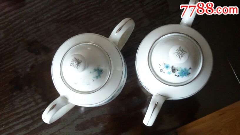 七十年代湖南醴陵洪江瓷厂英文出口款
