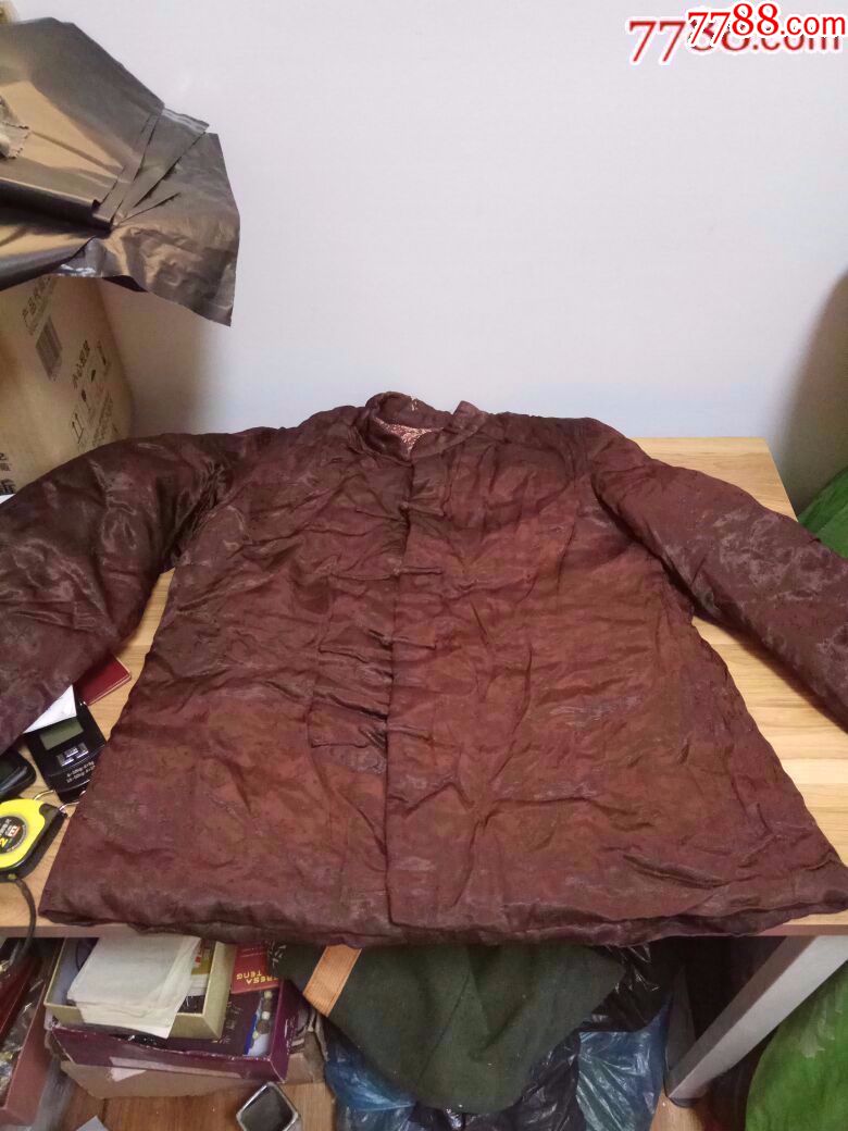 对襟棉马褂-se53789100-旗装/马褂-零售-7788收藏__中国收藏热线