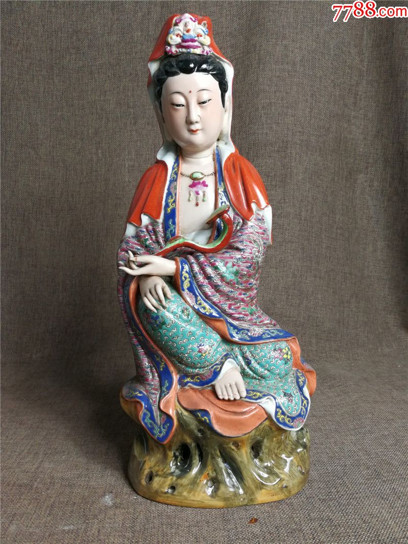 如意观音观音菩萨_价格1250元【瓷国明珠】_第1张_7788收藏__收藏热线