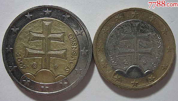 欧元(斯洛伐克)两枚