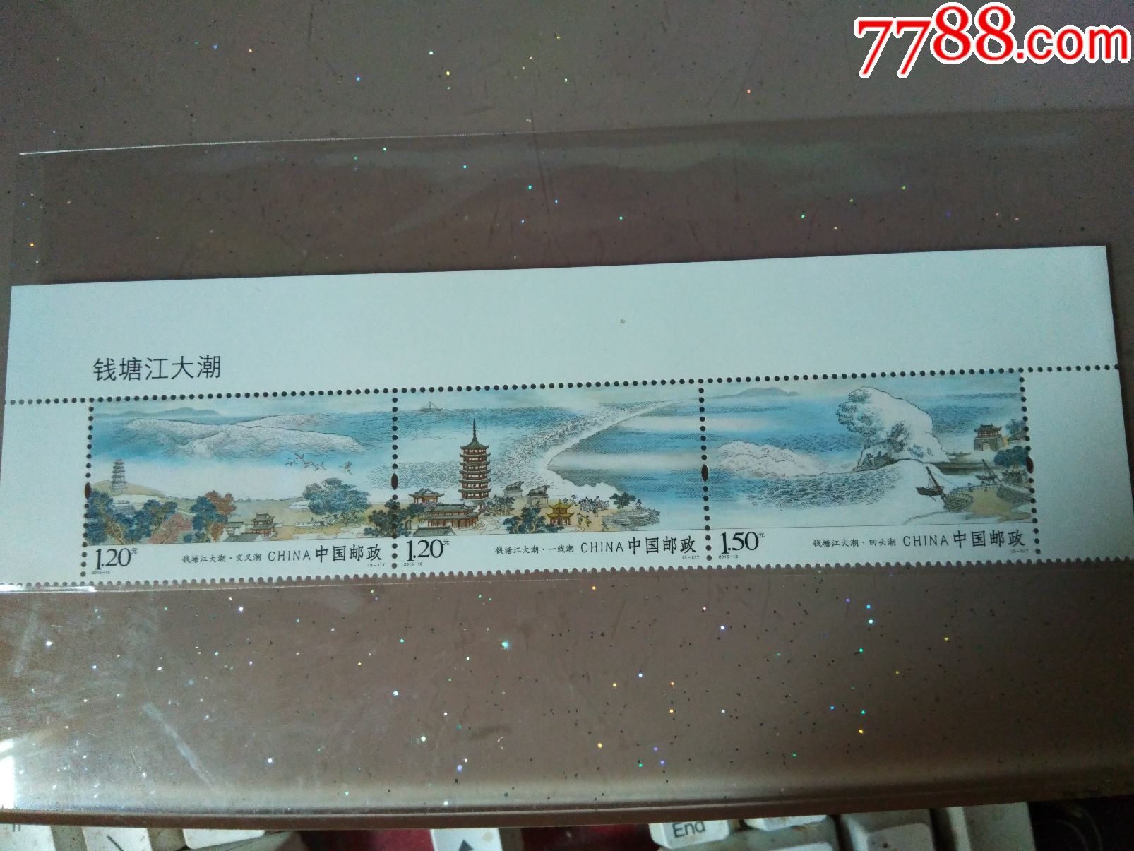 201513钱塘江大潮特种邮票套票