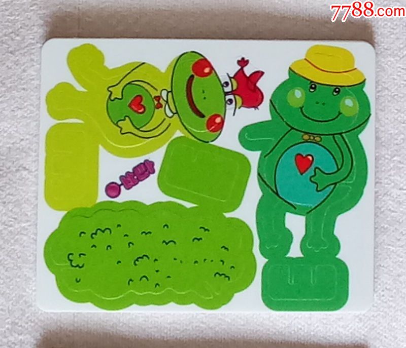 2017年比巴卜拼图卡