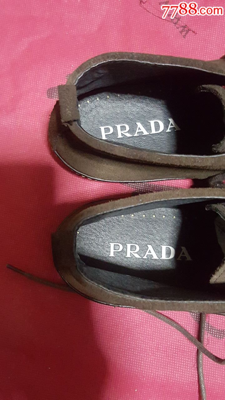 奢饰品普拉达牛皮磨砂男鞋,41码-se53970016-男女/鞋靴-零售-7788收藏