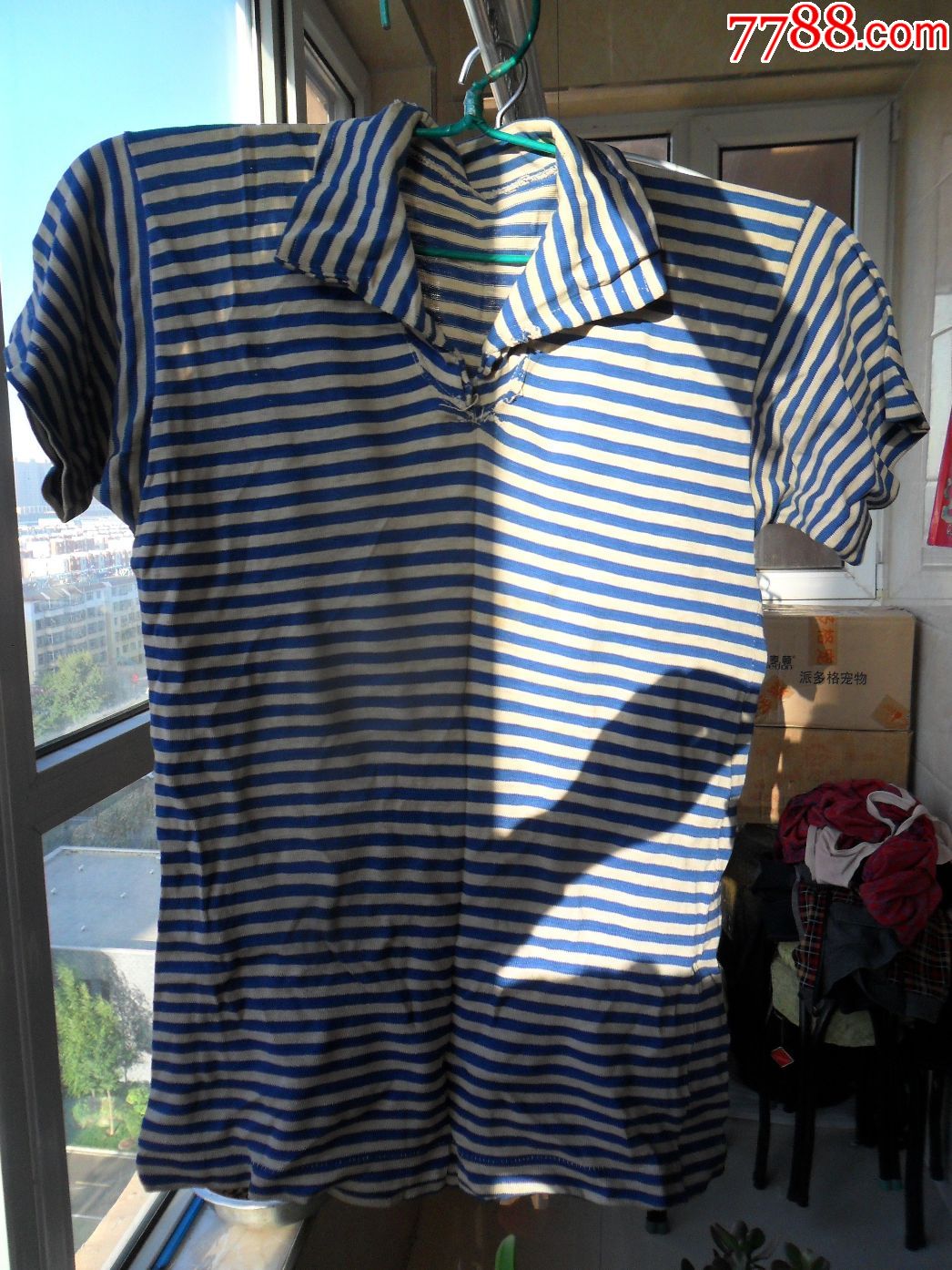 文革期间非常时髦的海军背心,拍电视剧做道具可用