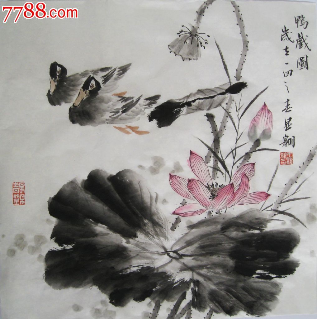 山水间画廊推荐】-se23838191-花鸟国画原作-零售-7788收藏__中国收藏