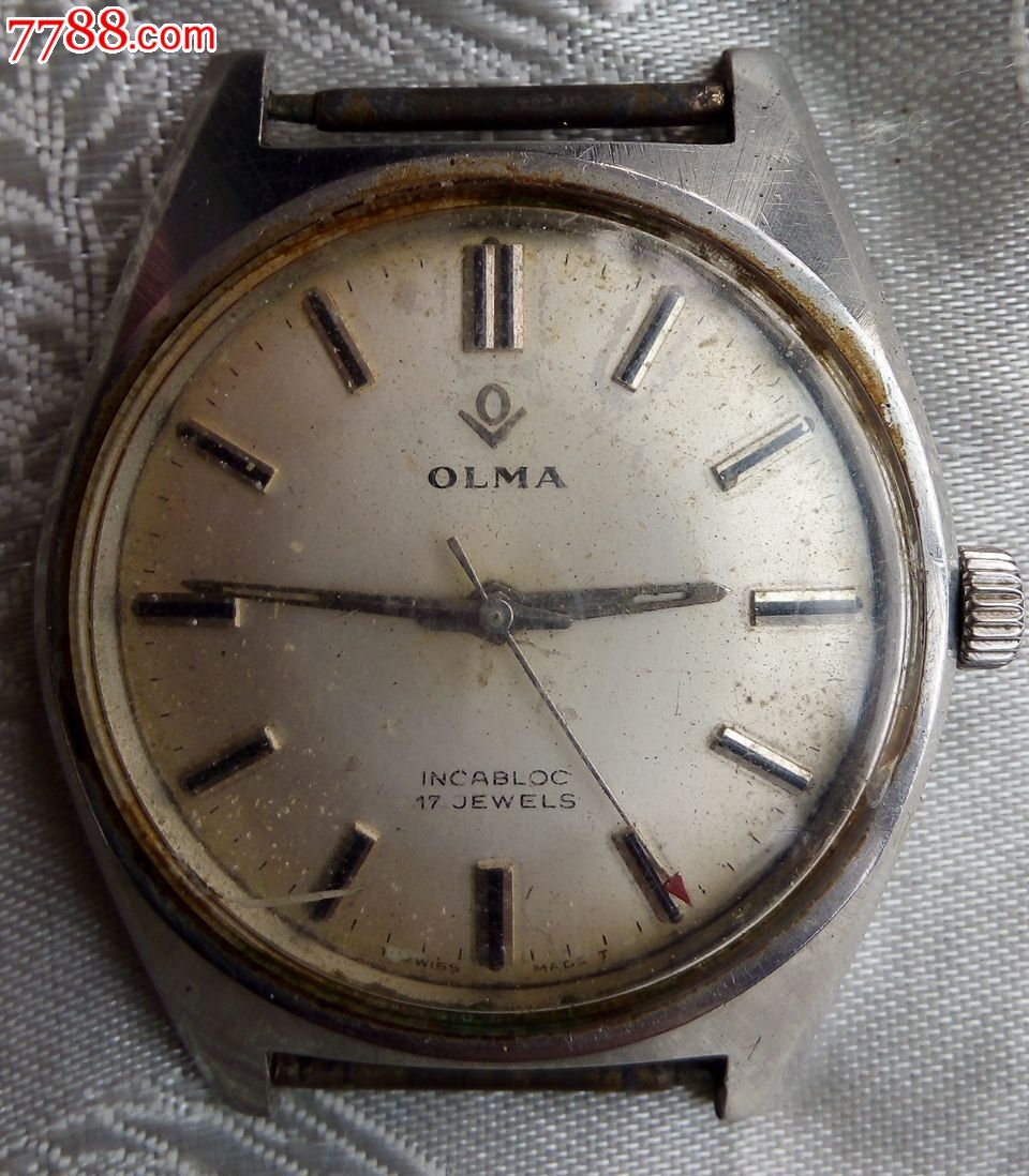 瑞士奥尔马手动男表