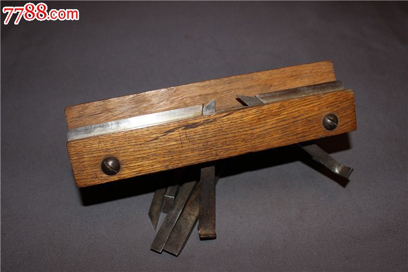 中惠轩老工具不锈钢嵌万能槽刨