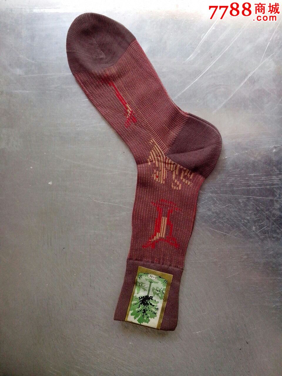 【白杨】牌呢绒袜-袜子-7788收藏__收藏热线