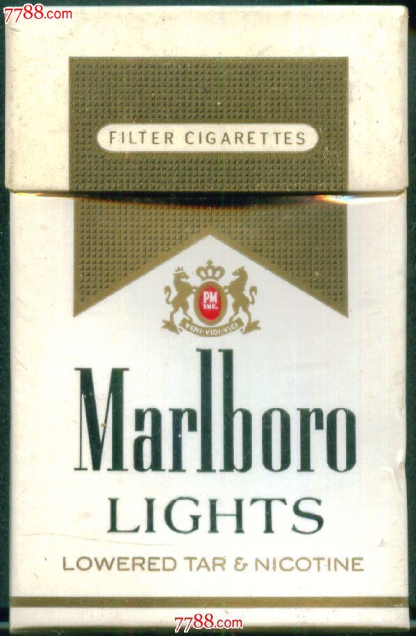 marlboro万宝路925条码在右左边英文不同3d标美国生产