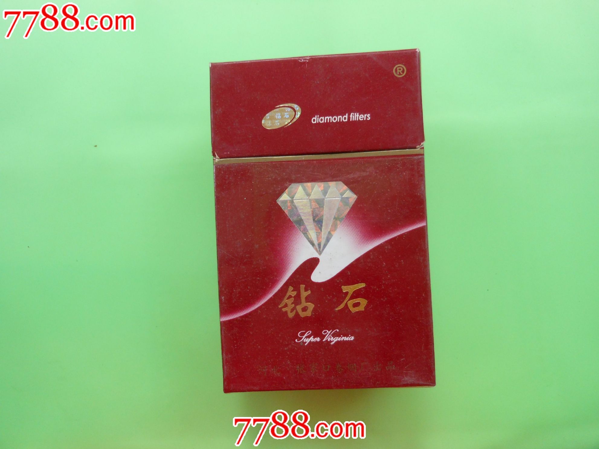 钻石(红色)-价格:3元-se31660770-烟标/烟盒-零售-7788收藏__收藏热线