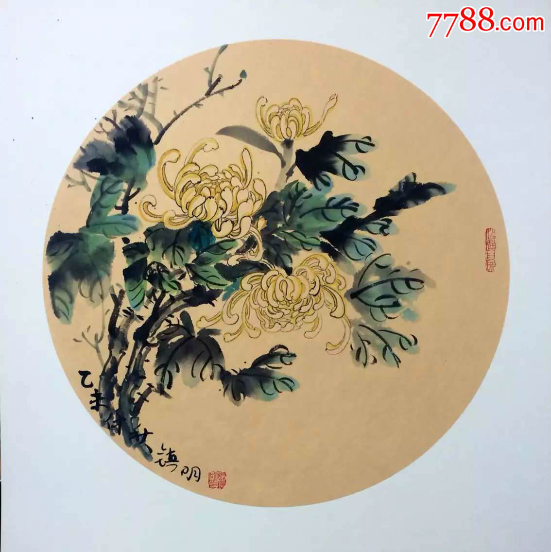 统一编号: se32179568  店内编号:002 品种: 花鸟国画原作-花鸟国画