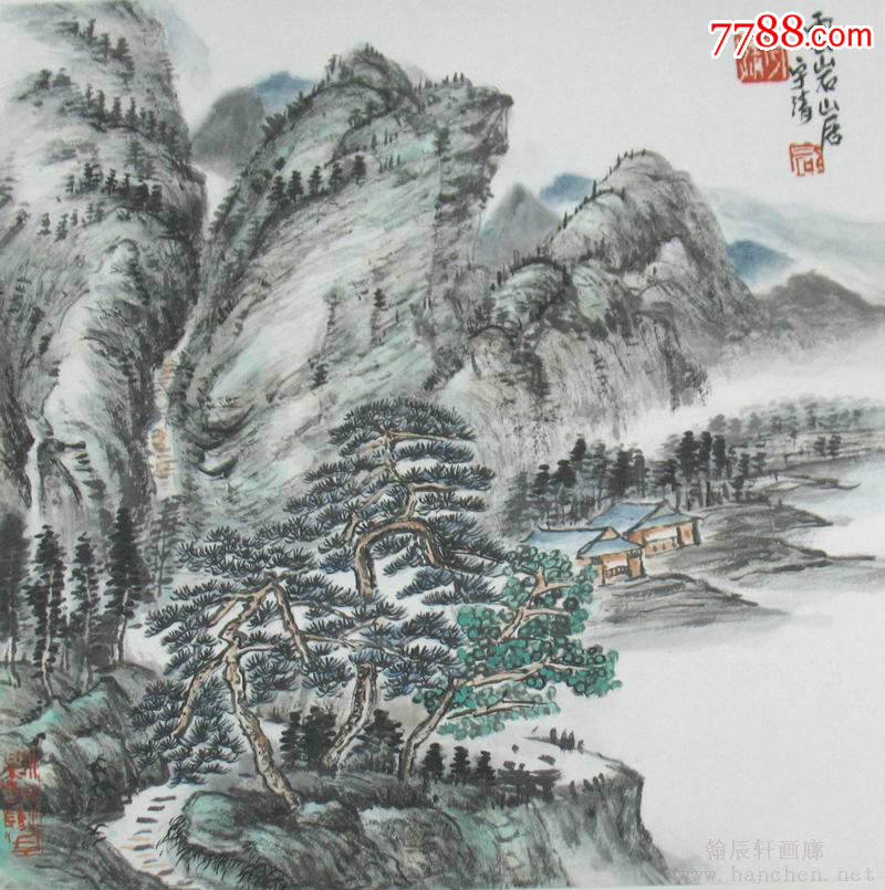 范宇清老师小品山水-山水国画原作-se32413576-零售-7788收藏__收藏