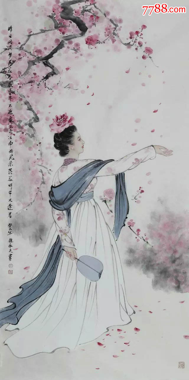 青年画家赵永夫人物画作品