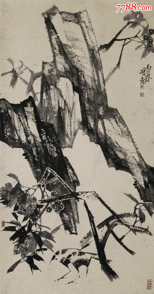 画家李雪峰花鸟画作品五