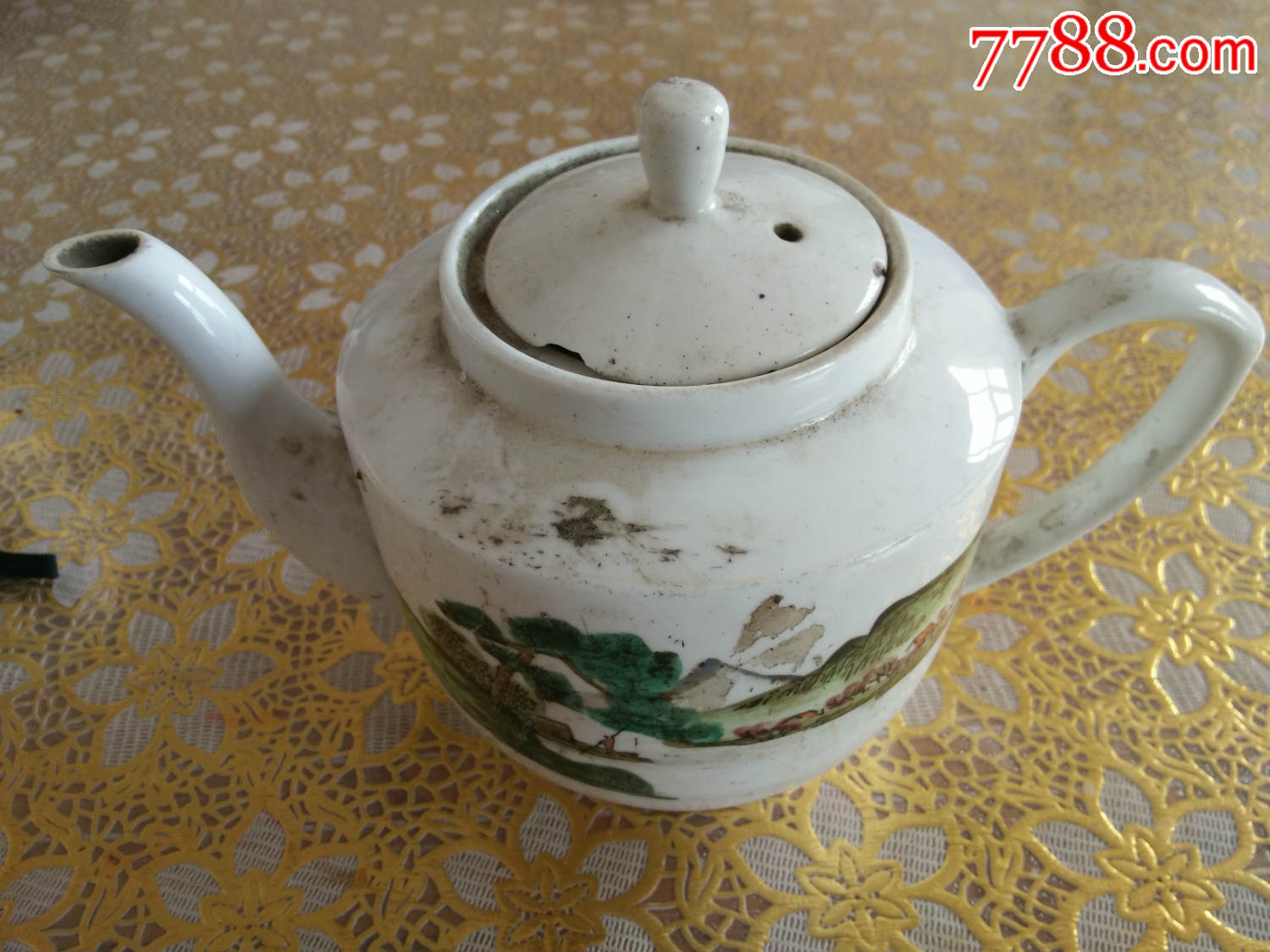 老瓷器茶壶老茶壶老瓷器茶壶茶具古玩杂项_茶壶_第2张_7788旧家具收藏