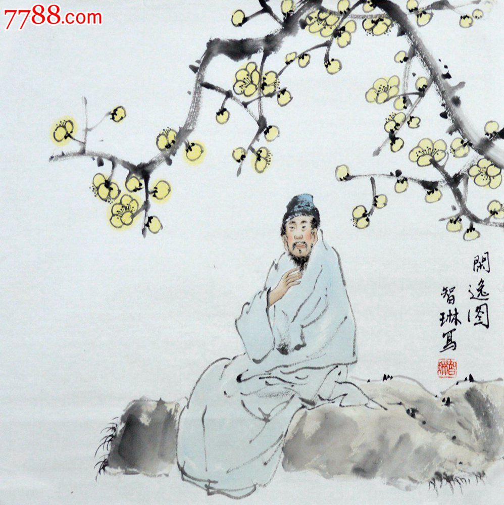 国画写意人物画rw0356