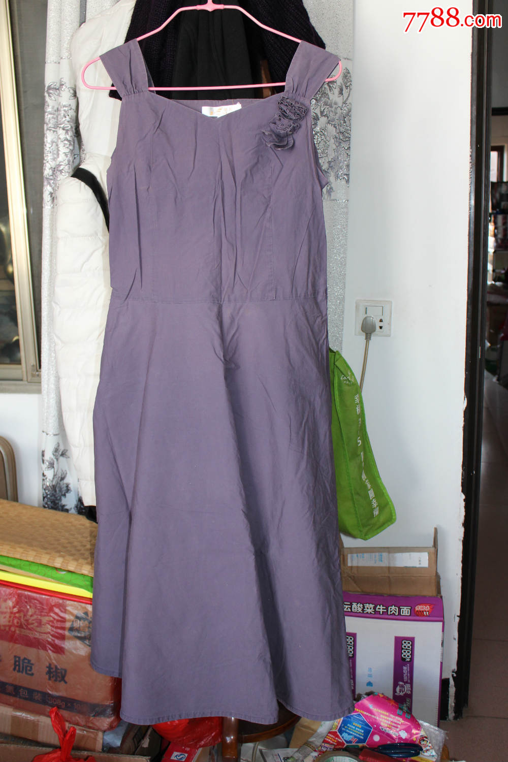 90年代夏装女连衣裙(可作影视道具)