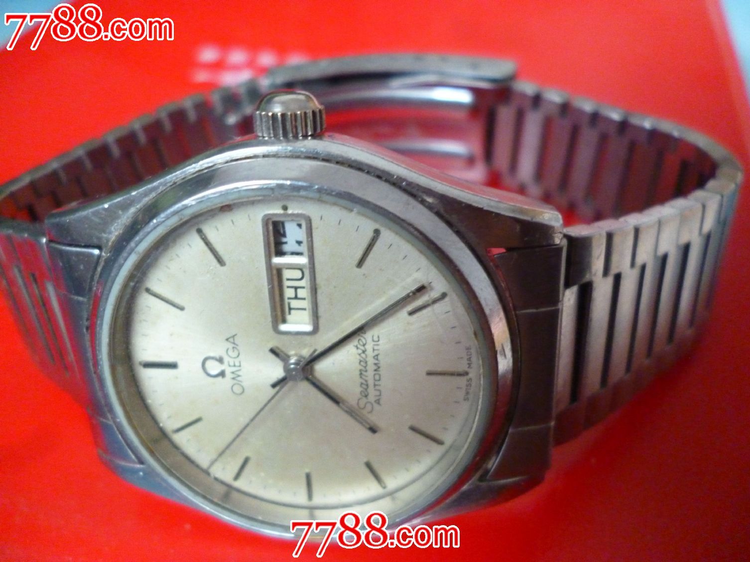 70年代瑞士一类一等全自动双历【欧米茄】男士古董老表!