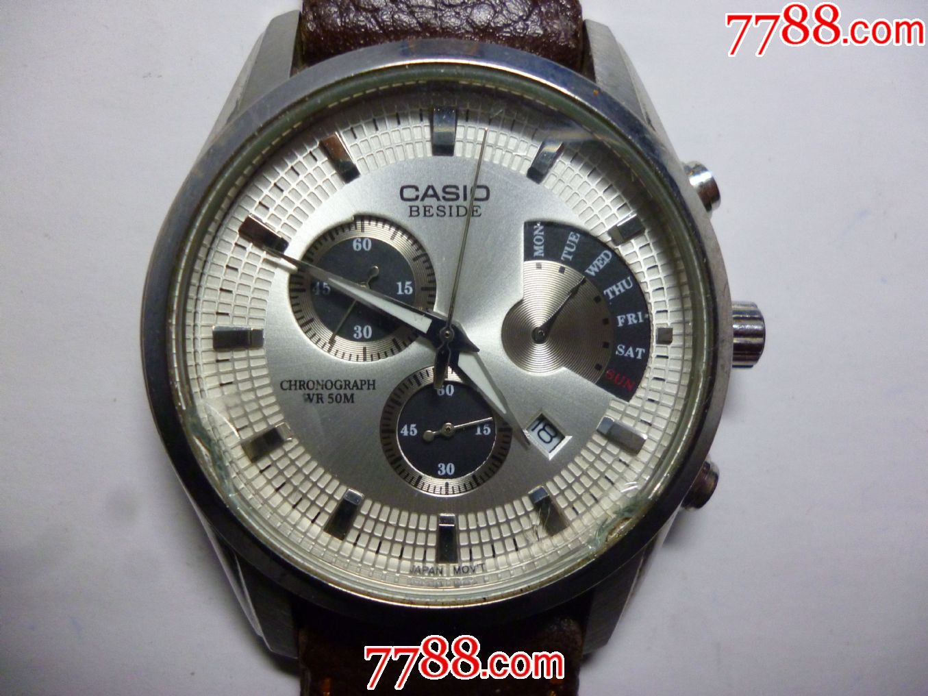 日本制造多针多功能【卡西欧4358.bem-501型】男士计时码表!