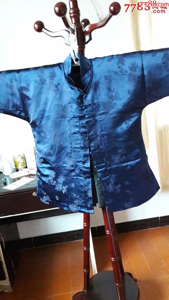 老式对襟棉袄罩褂三件套